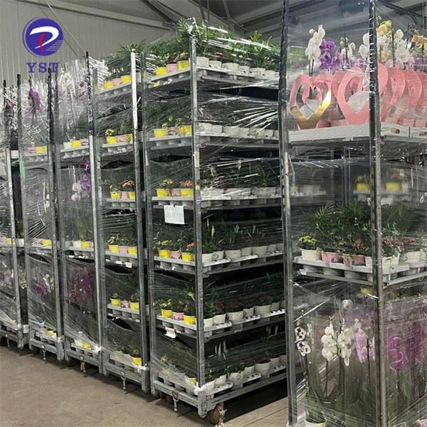 5 Layers Nursery Trolley Rack Cart